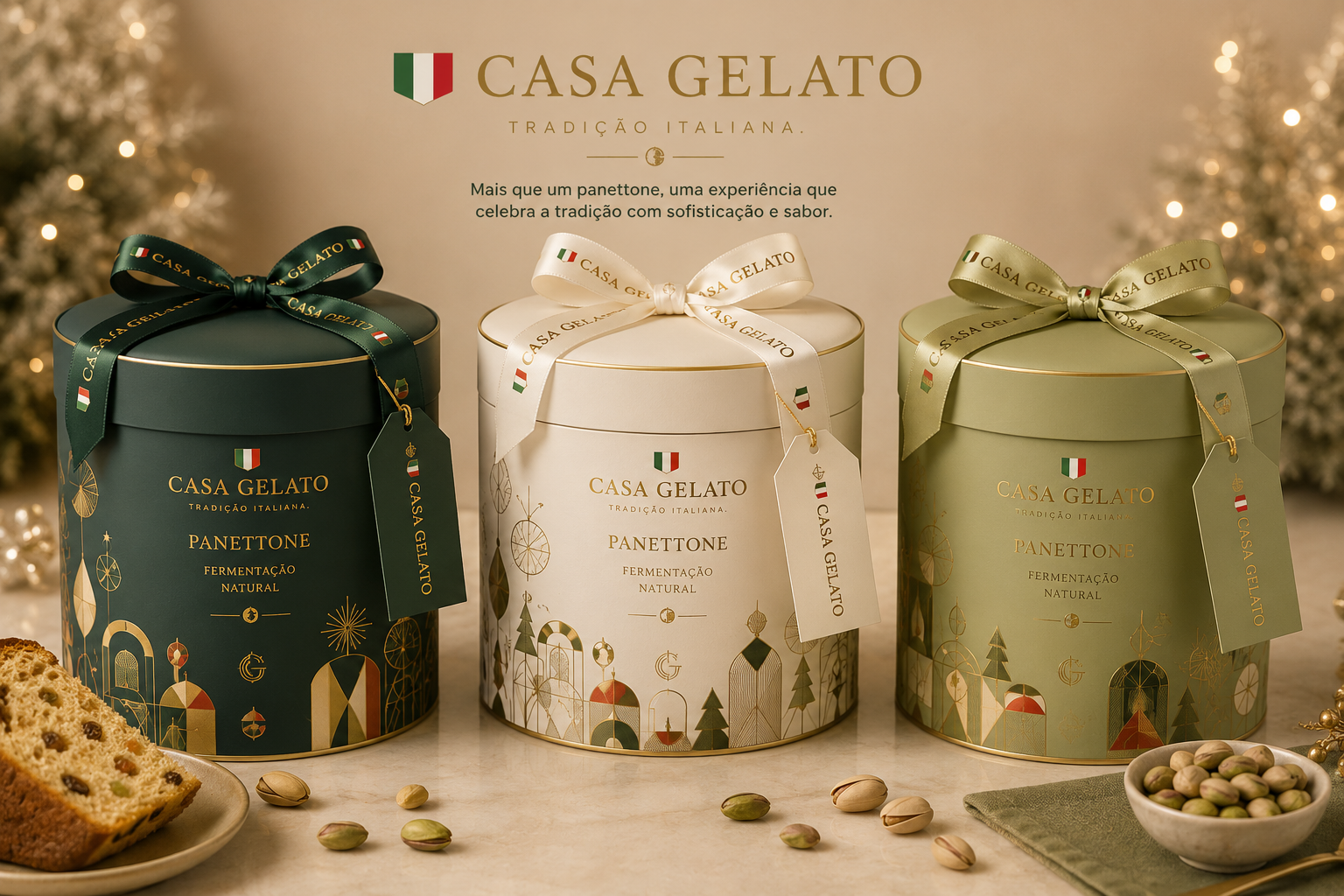 Coleção sazonal Casa Gelato